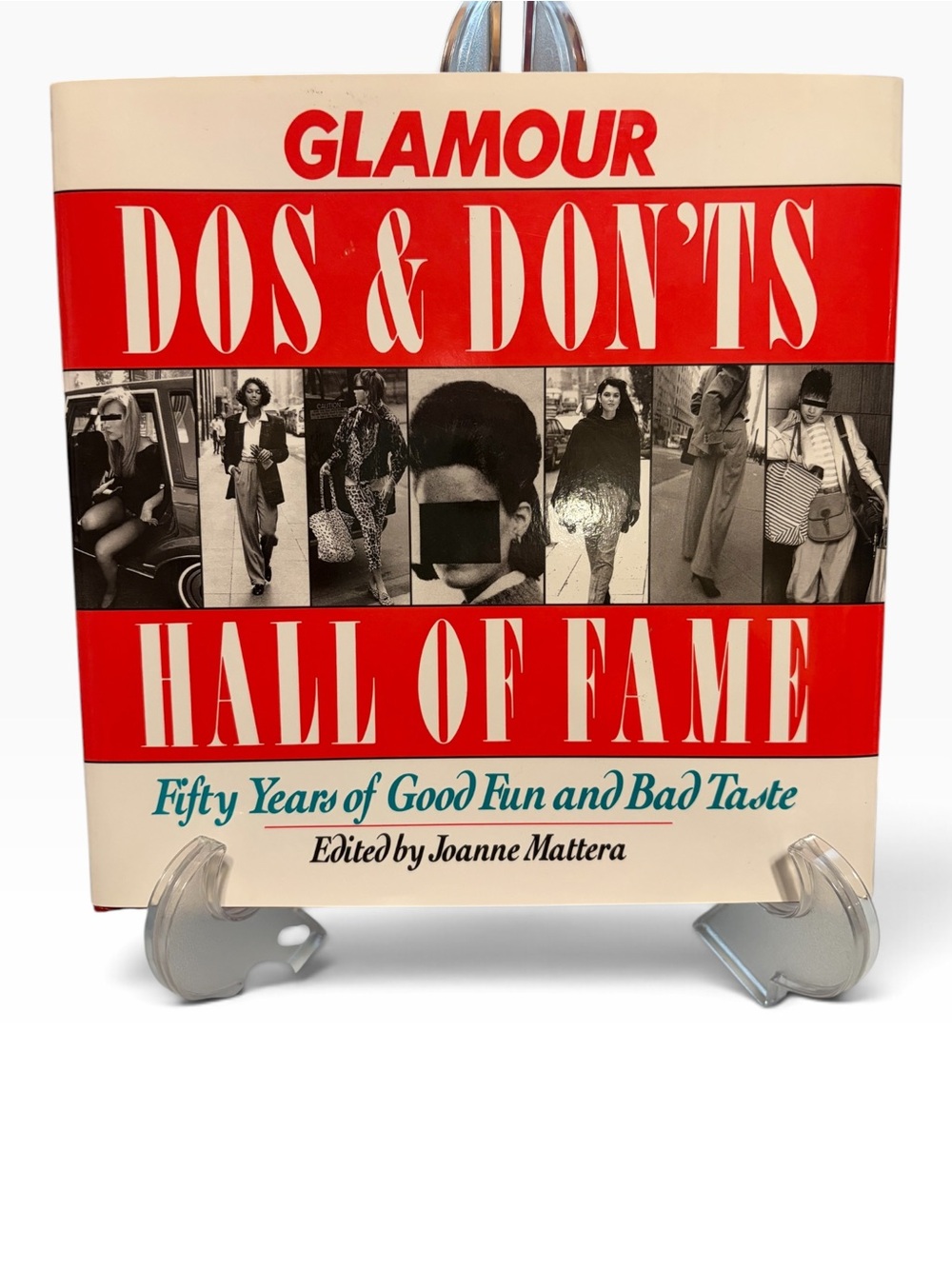 Vintage 1992 Glamour Doβs and Dontβs Hall of Fame fashion style humor book